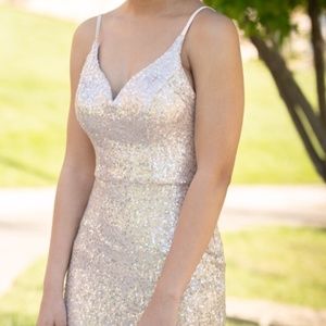 B. Darlin Sequin Formal Dress